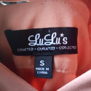 Lulu's skating dress sz small blush pink